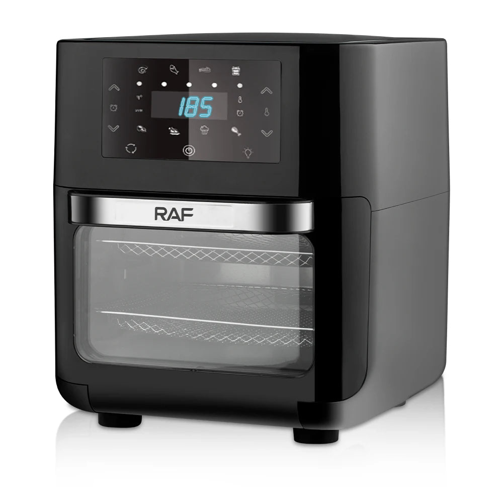 1700W Air Fryer 12L Multifunctional Cooking Appliance With 360 Degree Hot Air Circulation Oil Free Healthy Frying Easy Clean