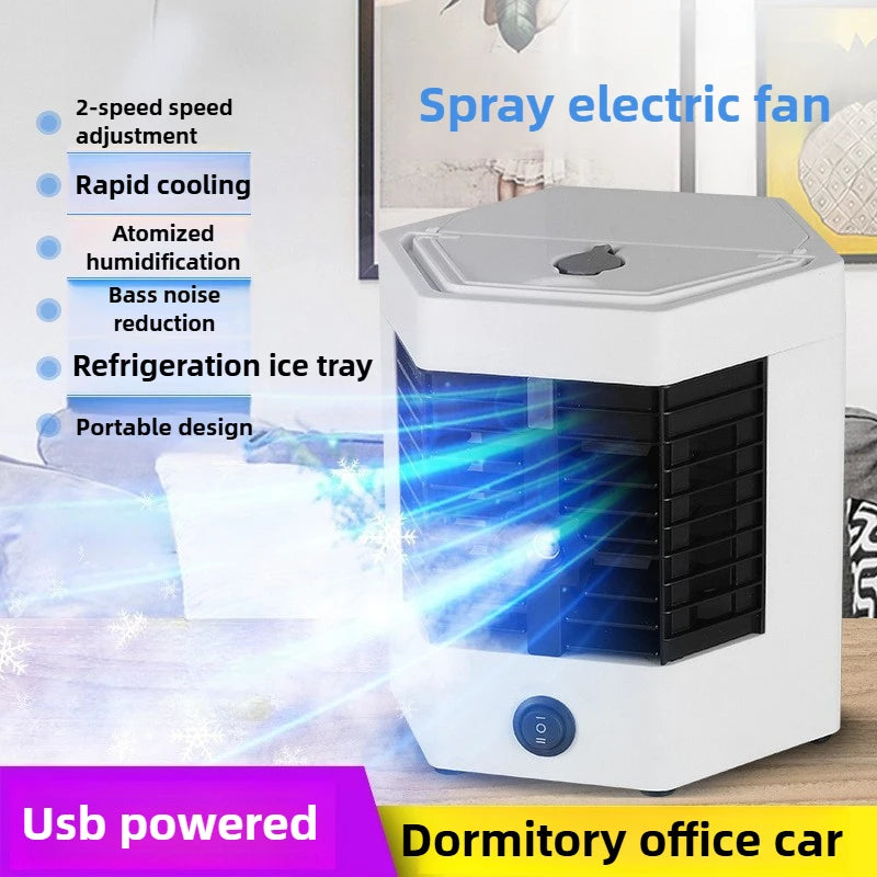 Pet Air Conditioner Cooling Artifact Small Mini Household Dog Cat Rabbit Fan Cooling Puppy Special Summer Pet Products