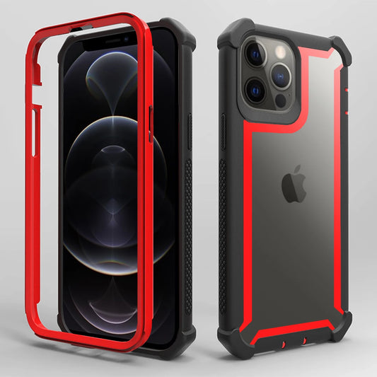 Transparent Phone Case For iPhone 17 Pro 15 14 13 12 11 16 XS 7 8 Plus SE 2022 Hybrid Rugged Anti Shock Doom Armor Cover Cases