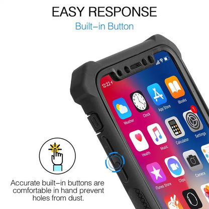 Transparent Phone Case For iPhone 17 Pro 15 14 13 12 11 16 XS 7 8 Plus SE 2022 Hybrid Rugged Anti Shock Doom Armor Cover Cases
