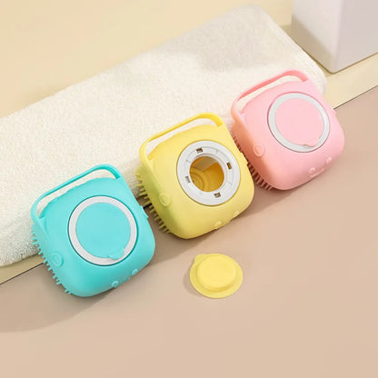 Pet Silicone Bath Brush Functional Beauty Brush Massage Cat Hair Remover Dog Comb Dog Dog Grooming Supplies Pet Accessories