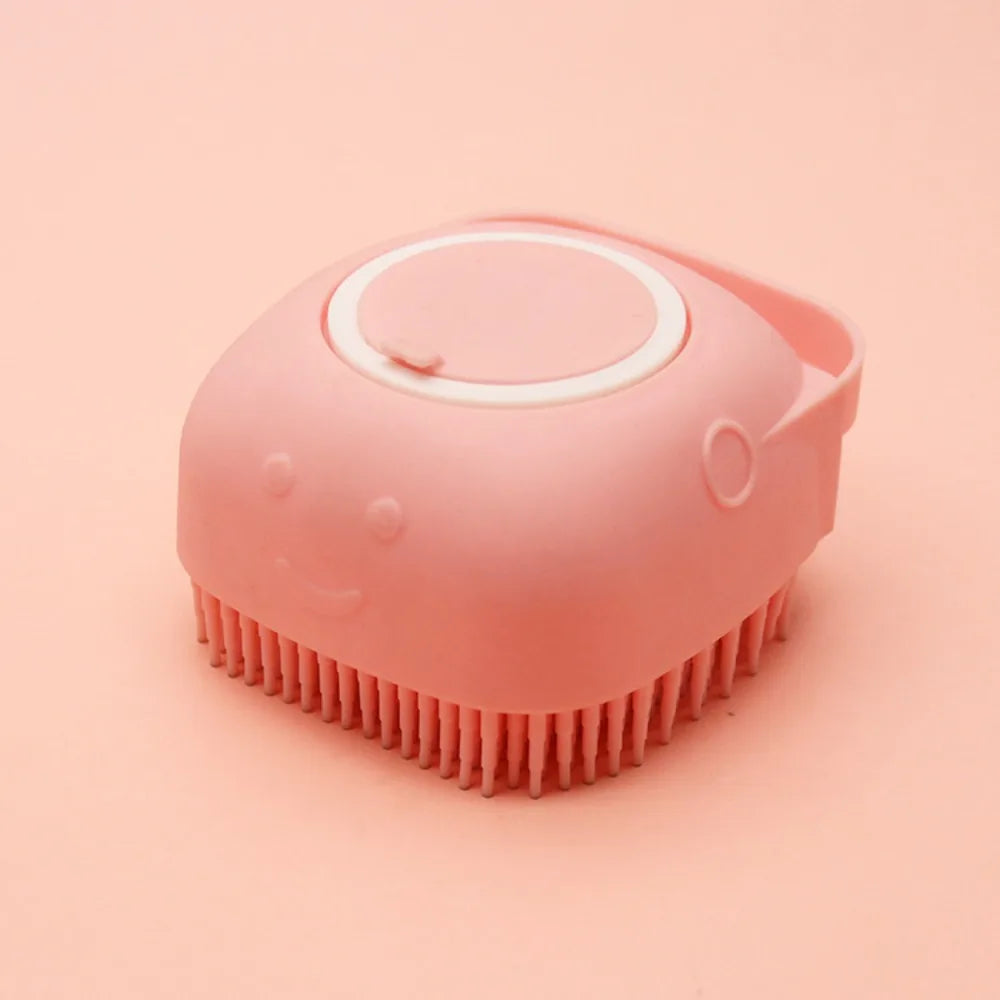 Pet Silicone Bath Brush Functional Beauty Brush Massage Cat Hair Remover Dog Comb Dog Dog Grooming Supplies Pet Accessories