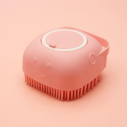 Pet Silicone Bath Brush Functional Beauty Brush Massage Cat Hair Remover Dog Comb Dog Dog Grooming Supplies Pet Accessories