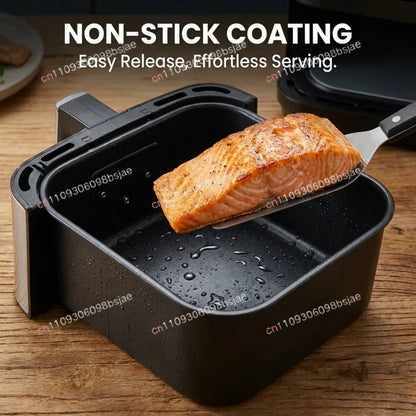 Air fryer large capacity visual large color screen heating up and down household high power electric fryer