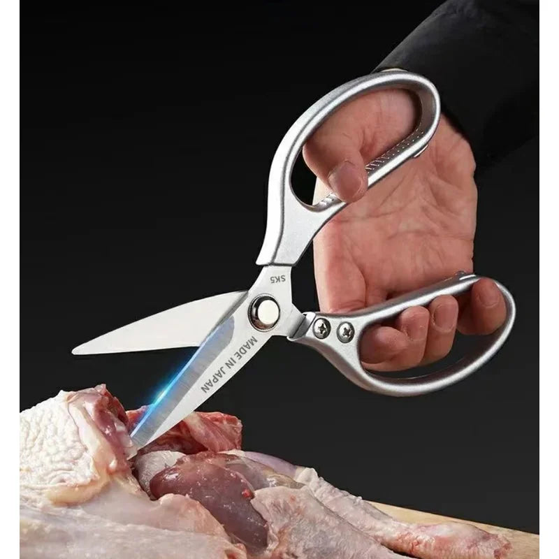 Kitchen Accessories Scissors Stainless Steal Sharp Multi Function Tool Food Scissor For Chicken Vegetable Barbecue Meat Fish