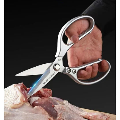 Kitchen Accessories Scissors Stainless Steal Sharp Multi Function Tool Food Scissor For Chicken Vegetable Barbecue Meat Fish