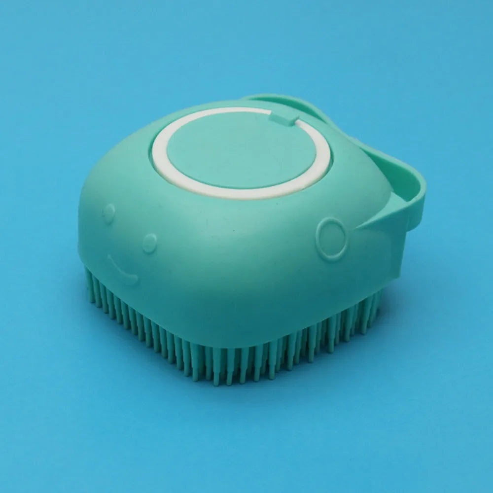 Pet Silicone Bath Brush Functional Beauty Brush Massage Cat Hair Remover Dog Comb Dog Dog Grooming Supplies Pet Accessories