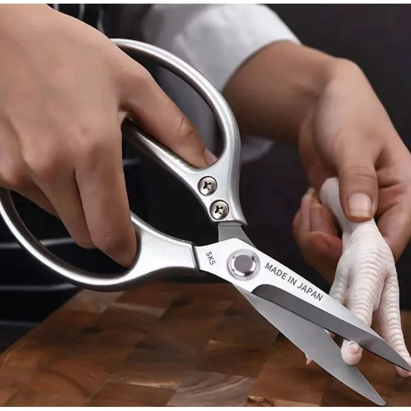 Kitchen Accessories Scissors Stainless Steal Sharp Multi Function Tool Food Scissor For Chicken Vegetable Barbecue Meat Fish