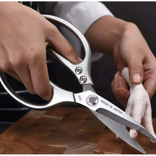Kitchen Accessories Scissors Stainless Steal Sharp Multi Function Tool Food Scissor For Chicken Vegetable Barbecue Meat Fish