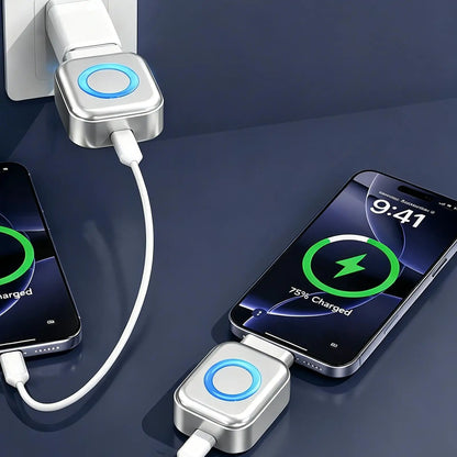 140W Smart Full Charge Self-Cut Adapter Auto Disconnect Charger Phone Stop Charging Adapter Portable Power-Off Protection