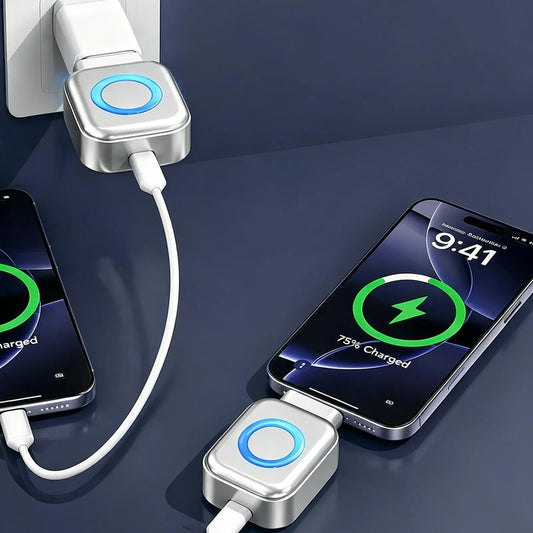 140W Smart Full Charge Self-Cut Adapter Auto Disconnect Charger Phone Stop Charging Adapter Portable Power-Off Protection