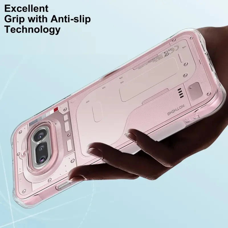 For Nothing Phone 4A 4 A Case For Phone4A Reinforced Corners Soft Clear TPU Shockproof Mobile Phone Cases Back Cover Coque Funda