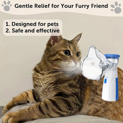 Veterinary Animals Aerosol Chamber Pet Asthma Inhaler Spacer Devices for Pet Cats Dogs Nebulizer