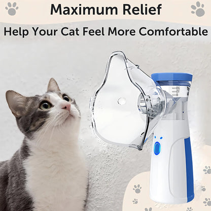 Veterinary Animals Aerosol Chamber Pet Asthma Inhaler Spacer Devices for Pet Cats Dogs Nebulizer