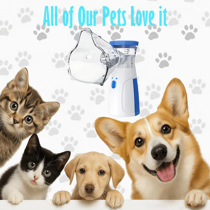 Veterinary Animals Aerosol Chamber Pet Asthma Inhaler Spacer Devices for Pet Cats Dogs Nebulizer