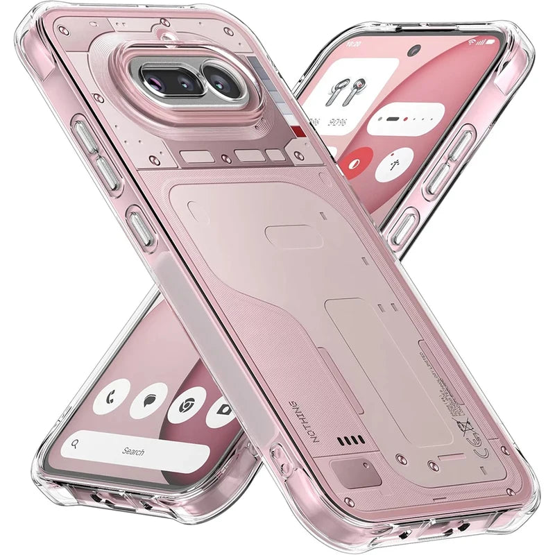 For Nothing Phone 4A 4 A Case For Phone4A Reinforced Corners Soft Clear TPU Shockproof Mobile Phone Cases Back Cover Coque Funda