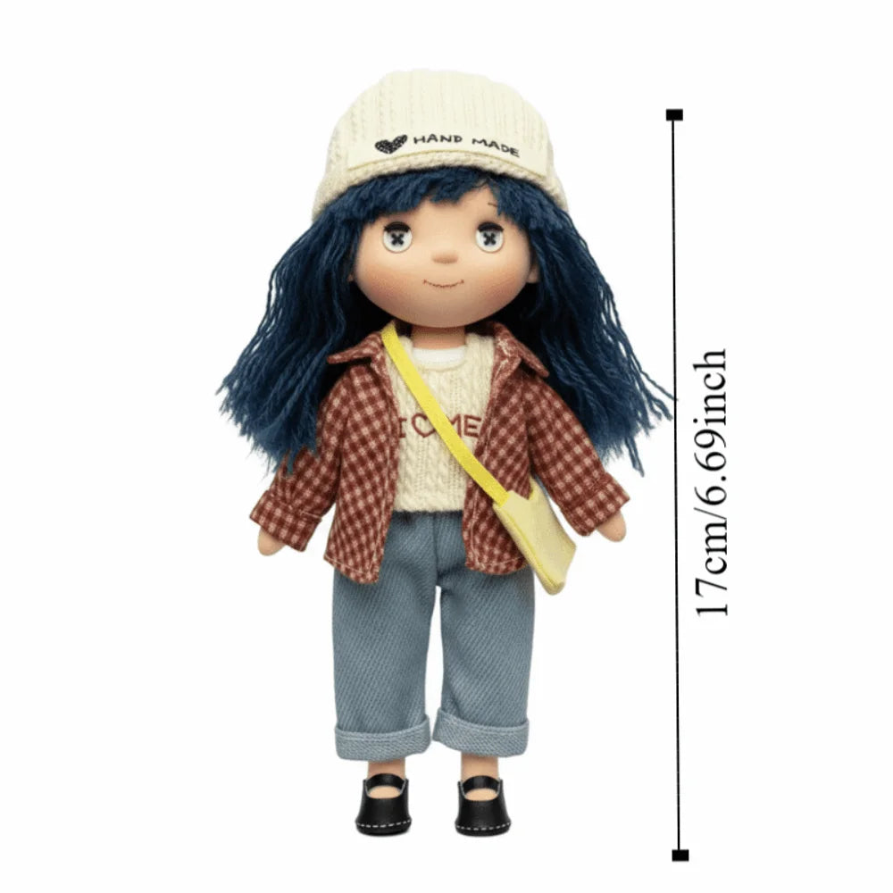Accessories Casual Wears Elegant Dresses Humanoid Dress Up OB11 Clothes Set Handmade Cotton Cloth Princess Skirt DIY