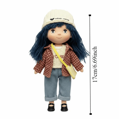 Accessories Casual Wears Elegant Dresses Humanoid Dress Up OB11 Clothes Set Handmade Cotton Cloth Princess Skirt DIY