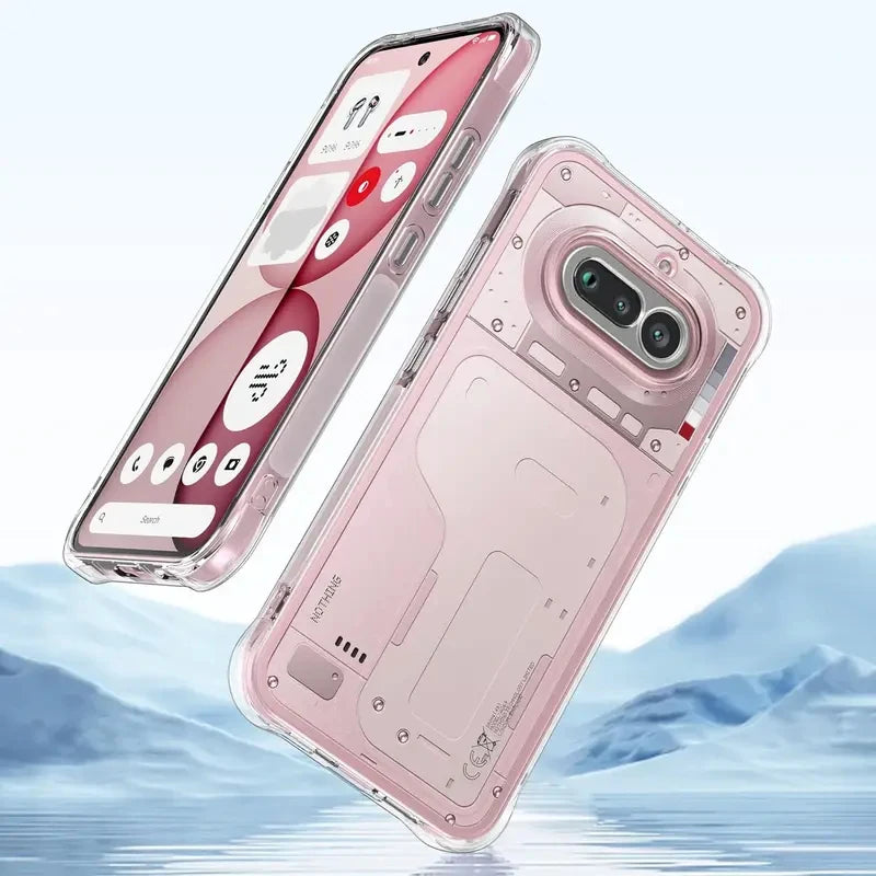 For Nothing Phone 4A 4 A Case For Phone4A Reinforced Corners Soft Clear TPU Shockproof Mobile Phone Cases Back Cover Coque Funda