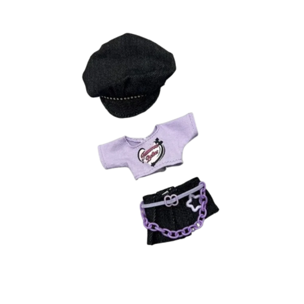 Accessories Casual Wears Elegant Dresses Humanoid Dress Up OB11 Clothes Set Handmade Cotton Cloth Princess Skirt DIY