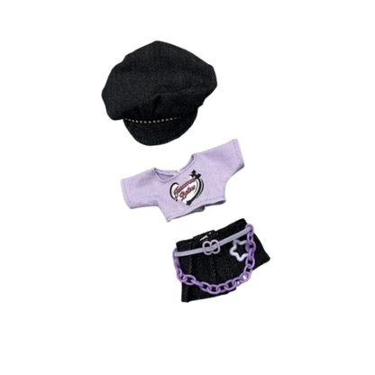 Accessories Casual Wears Elegant Dresses Humanoid Dress Up OB11 Clothes Set Handmade Cotton Cloth Princess Skirt DIY