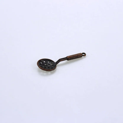 Kettle 1:12 Mini Kitchen Utensils Sets Cookware 1:12 Scale Kitchen Set Mini Alloy Mini Kitchen Cooking Kit House Props