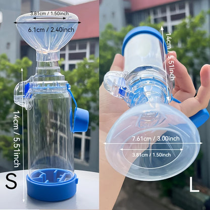 Adjustable Pet Nebulizer Mask, Large-Capacity Aerosol Spacer, Respiratory Care for Pets
